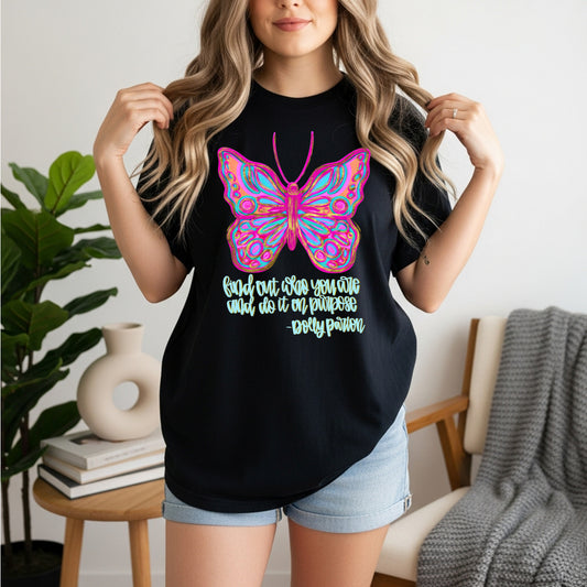 Find Out Who You Are Butterfly Tee