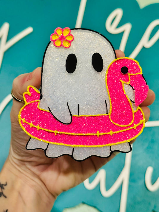Ghost in a Float Car Freshie