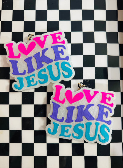 Love Like Jesus Car Freshie