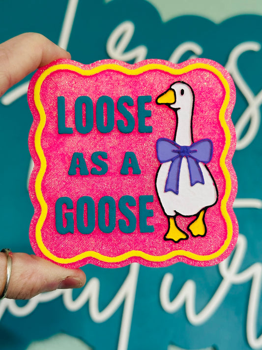 Loose As A Goose Car Freshie