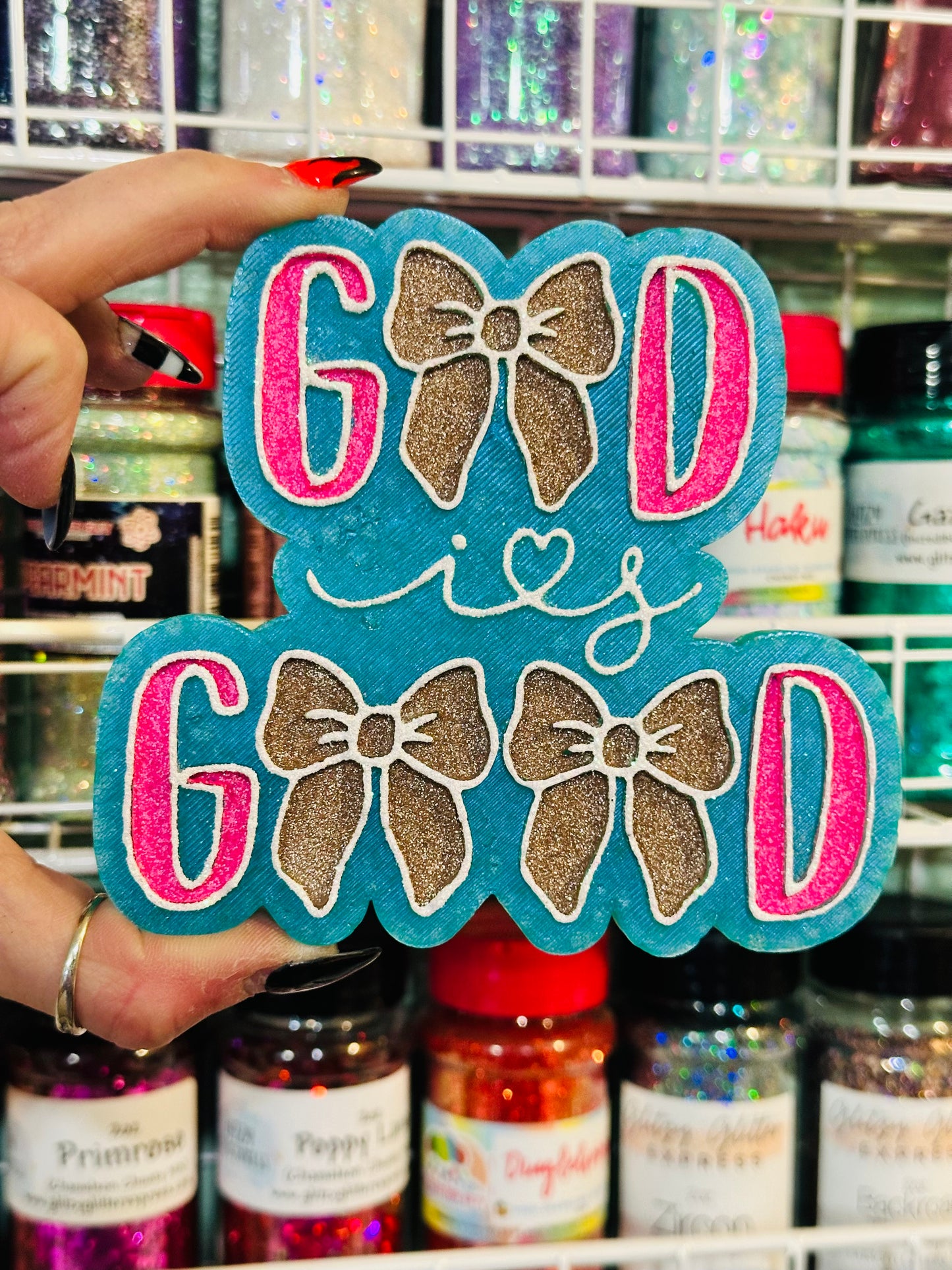 God is Good Car Freshie