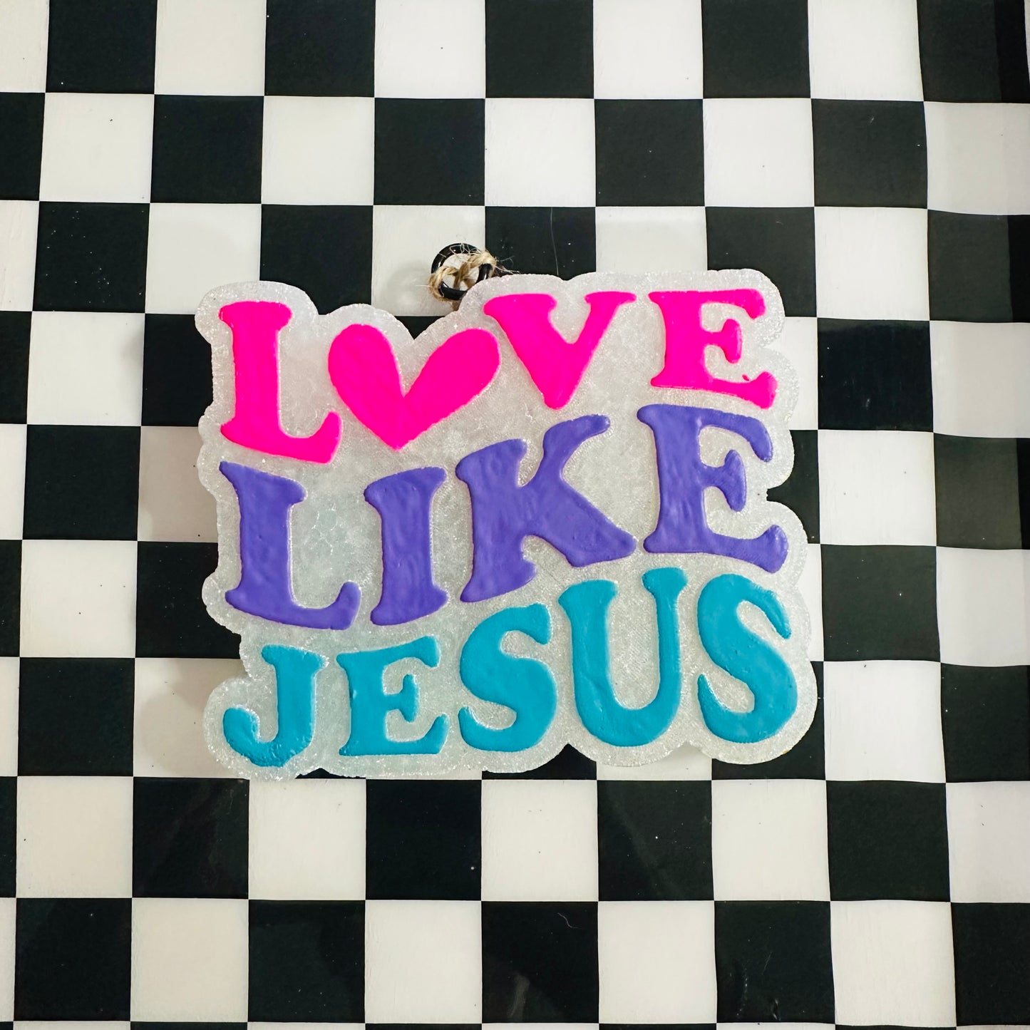 Love Like Jesus Car Freshie