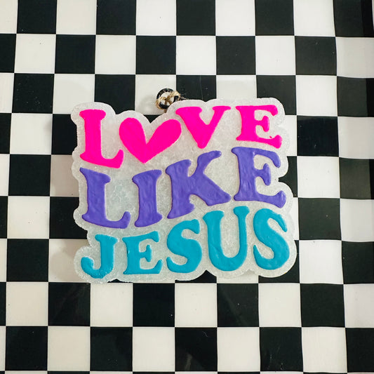 Love Like Jesus Car Freshie
