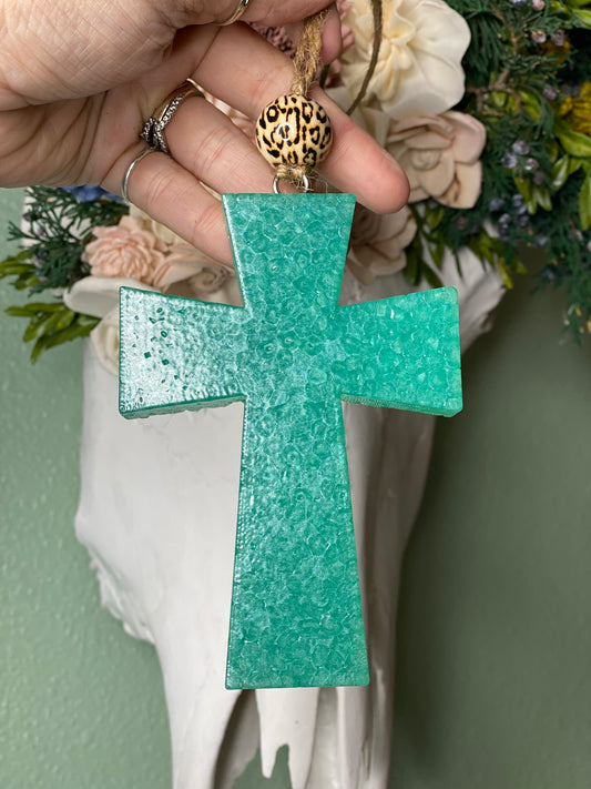 Plain Cross Car Freshie