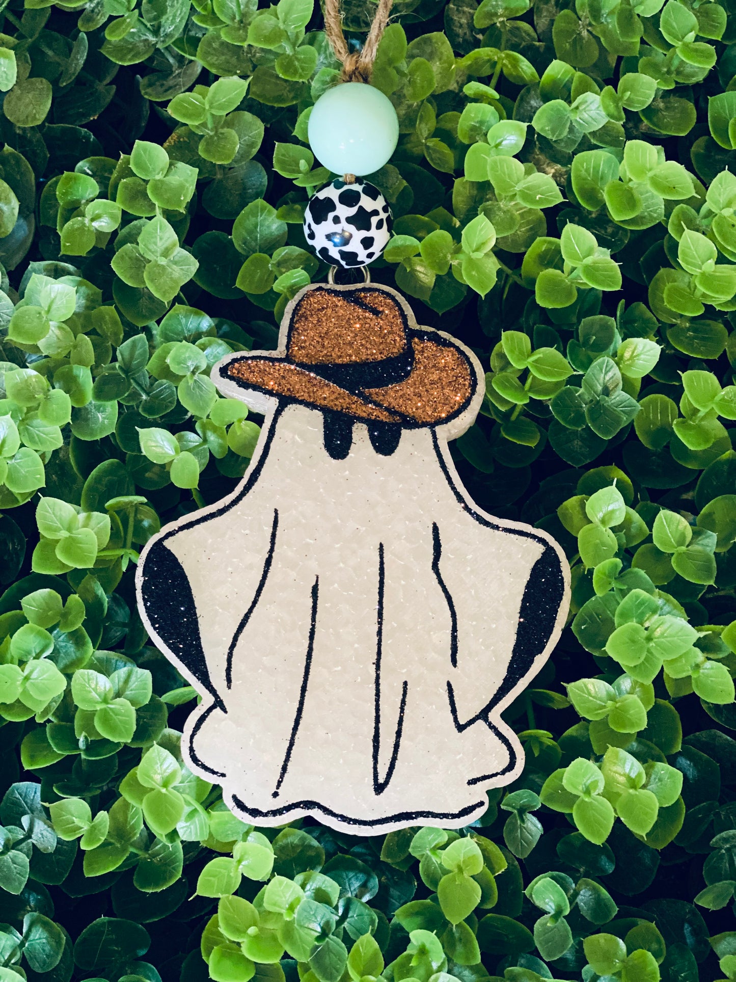 Cowboy Ghost Car Freshie