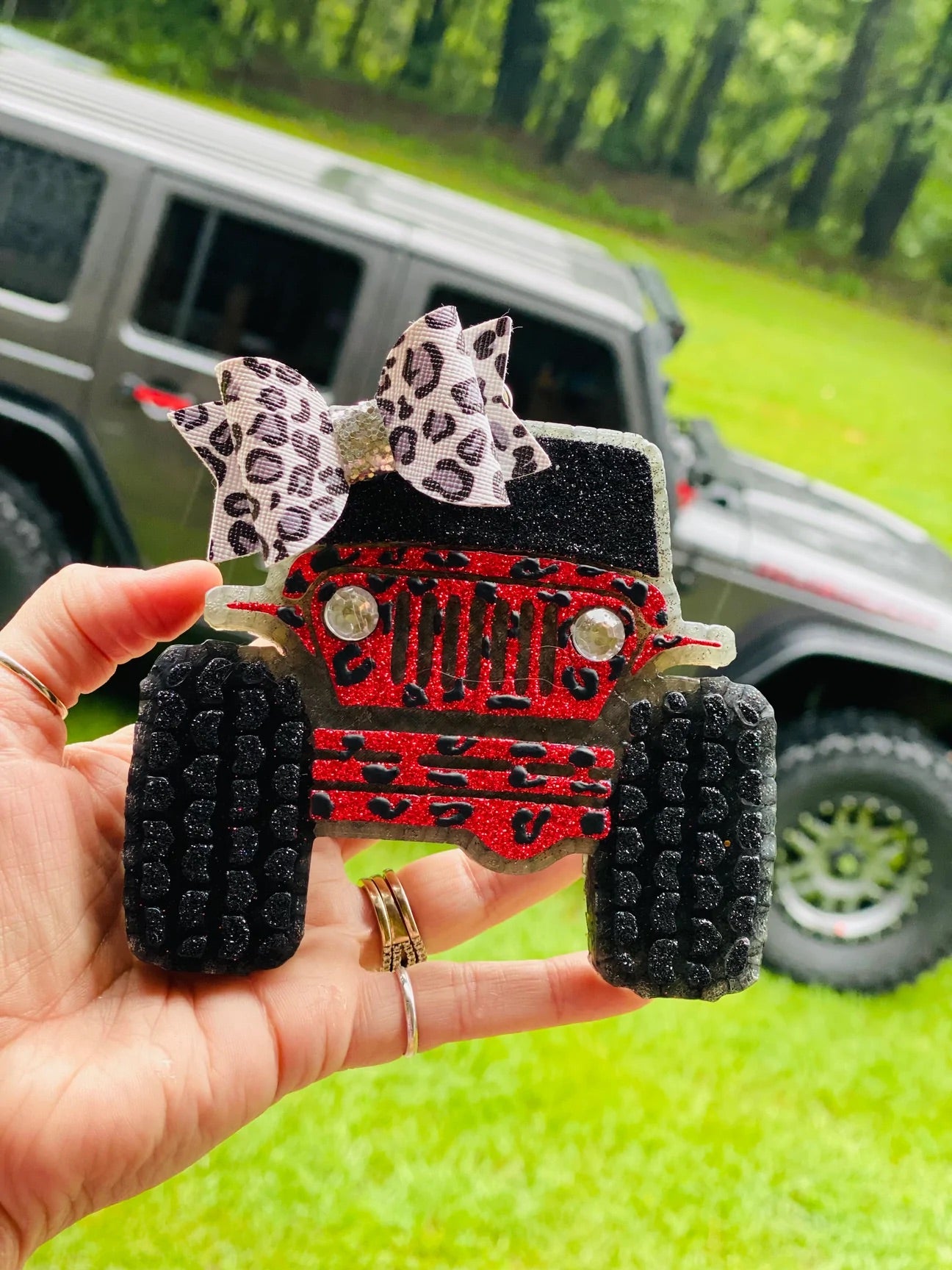 Leopard Off Road Car Freshie