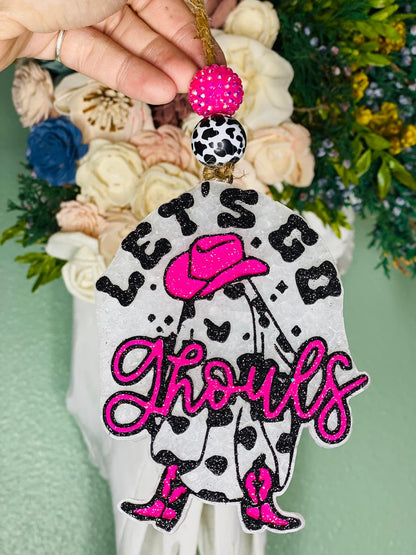 Let’s Go Ghouls Car Freshie