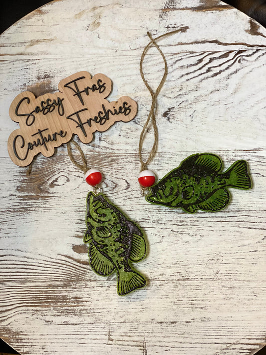 Crappie Car Freshie