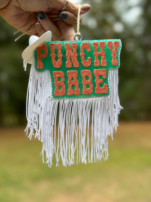Punchy Babe Car Freshie