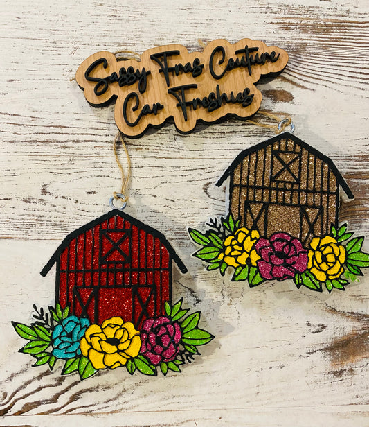 Floral Barn Car Freshie