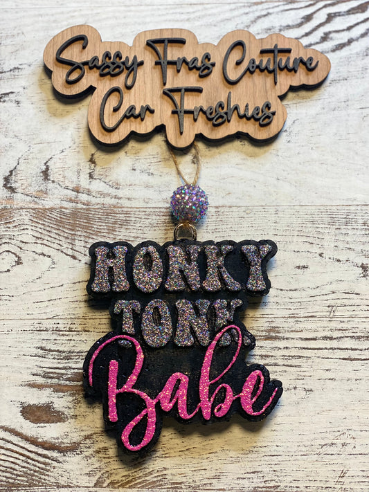 Honky Tonk Babe Car Freshie
