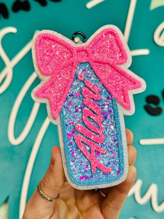 Cotton Candy Alani w/ Bow Car Freshie