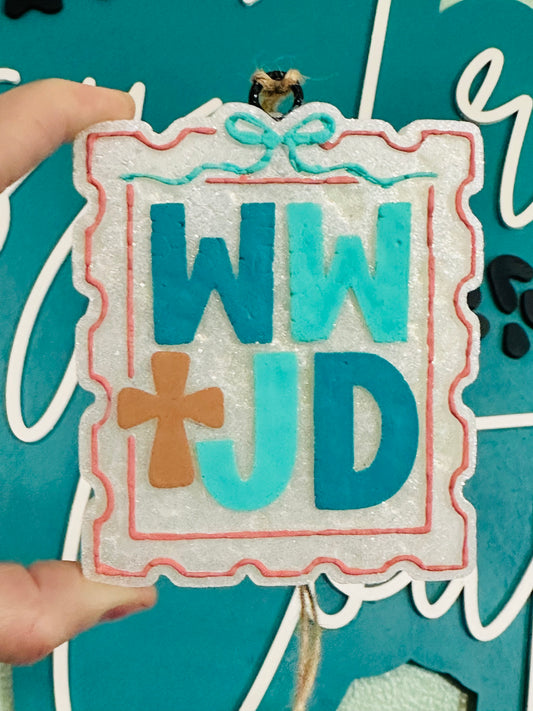 WWJD Car Freshie