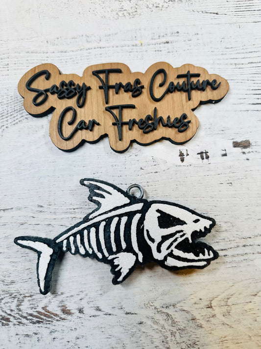 Bonefish Car Freshie