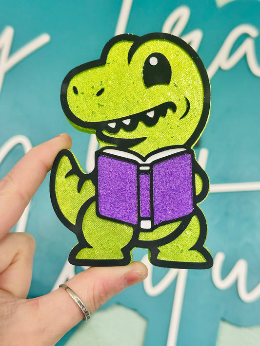 Dino Reading Car Freshie