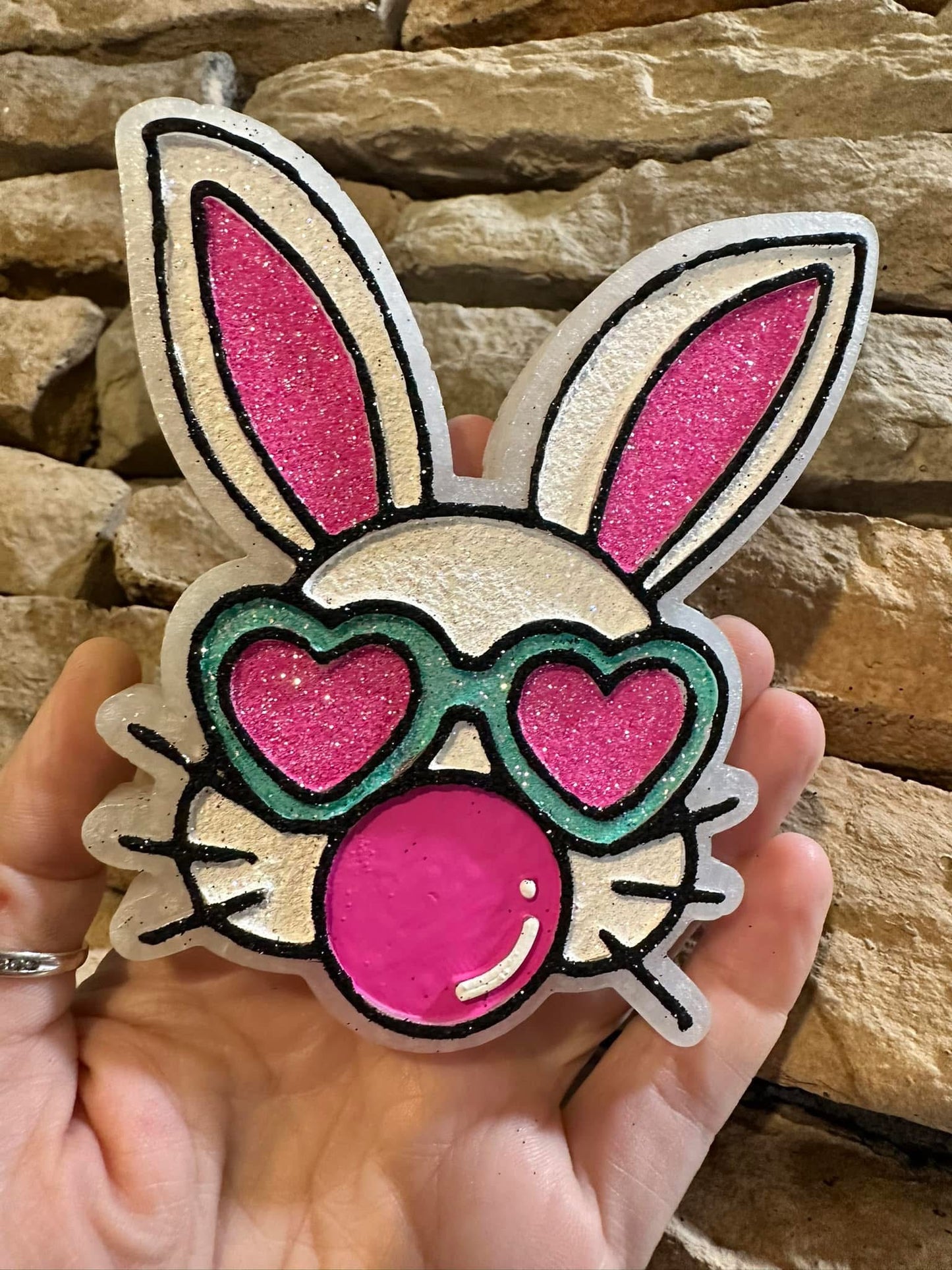 Bubble Bunny Car Freshie
