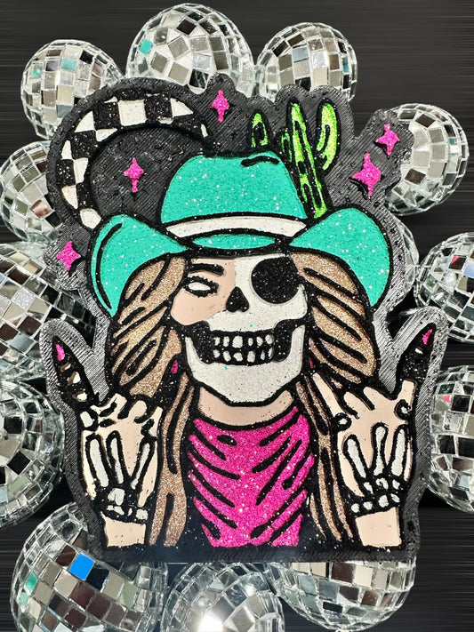 Western Cowgirl Car Freshie