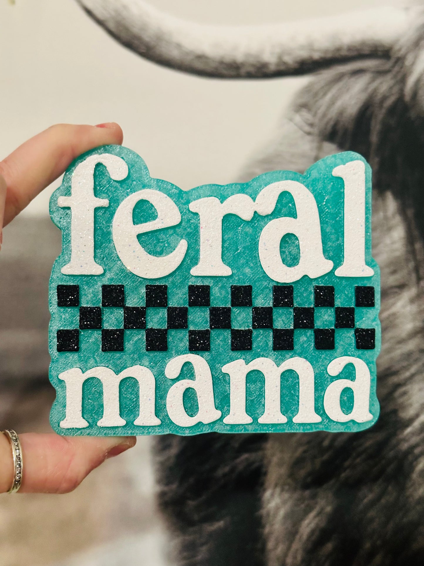 Feral Mama Car Freshie