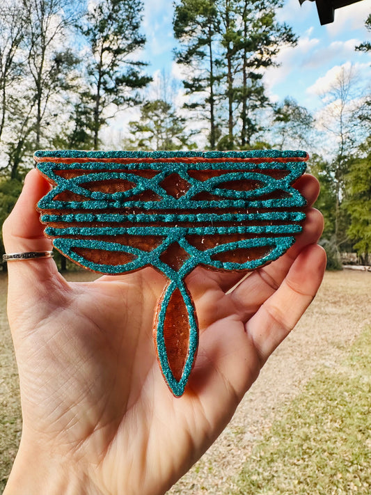 Boot Stitch Car Freshie