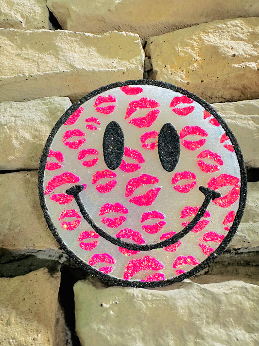 Smiley w/ Kisses Car Freshie