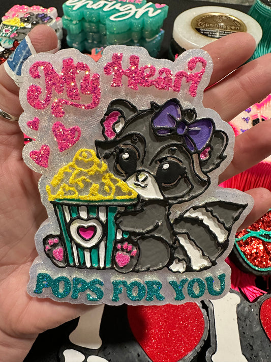 My Heart Pops For You Car Freshie