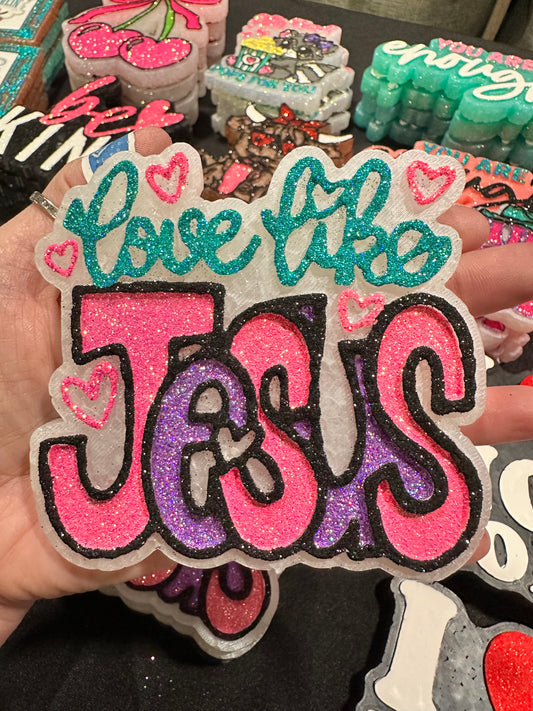 Love Like Jesus Car Freshie