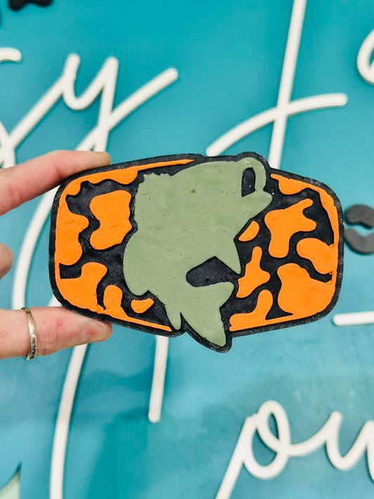 Bass Badge Car Freshie