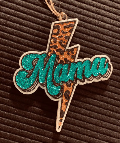 Leopard Mama ⚡️ Car Freshie