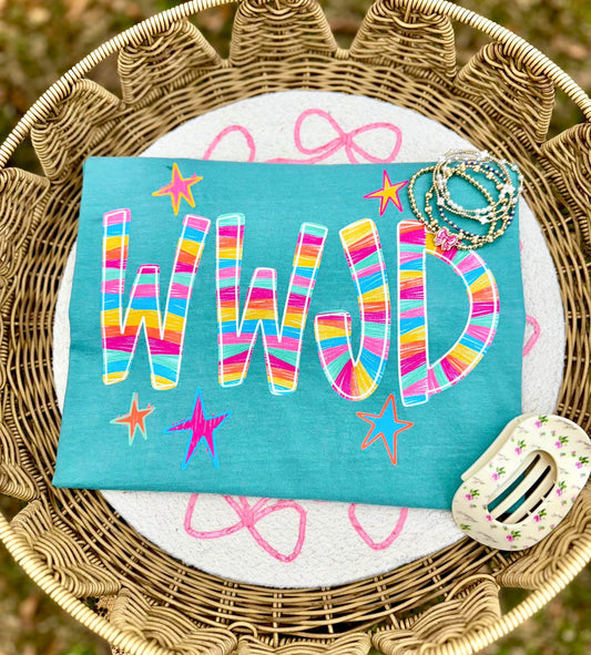 WWJD Comfort Color Tee