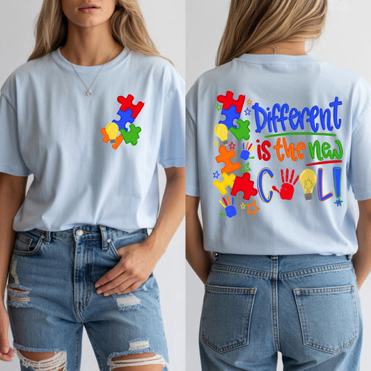 Different Is The New Cool Comfort Color Tee
