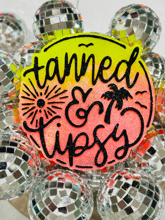 Tanned & Tipsy Car Freshie