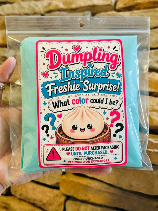 Glitter Surprise Dumpling Car Freshie