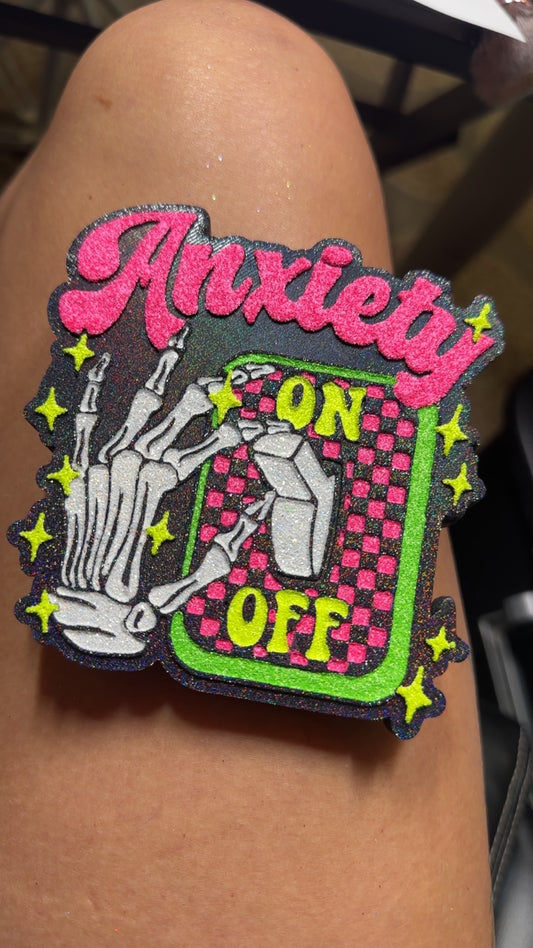 Anxiety On & Off Car Freshie