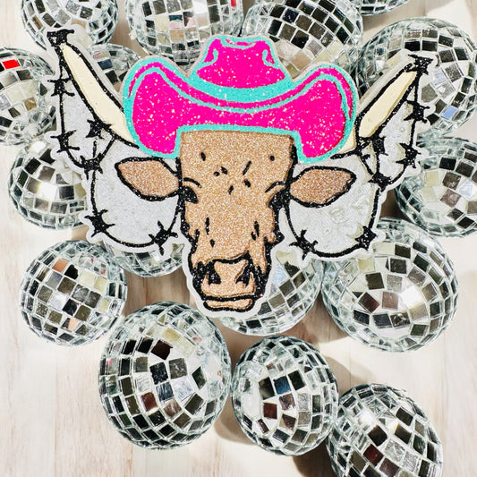 Longhorn w/ Hat Car Freshie