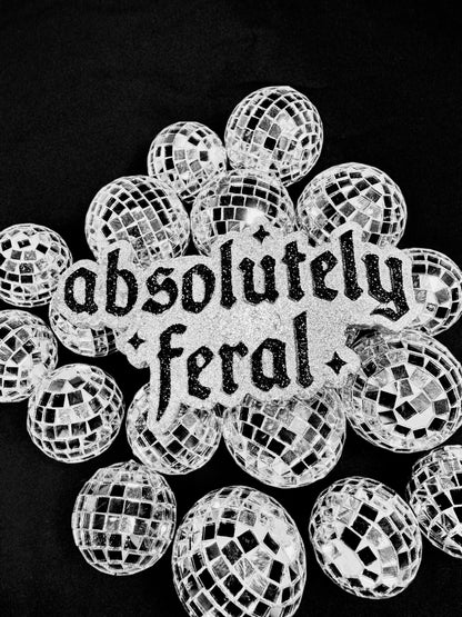 Absolutely Feral Car Freshie
